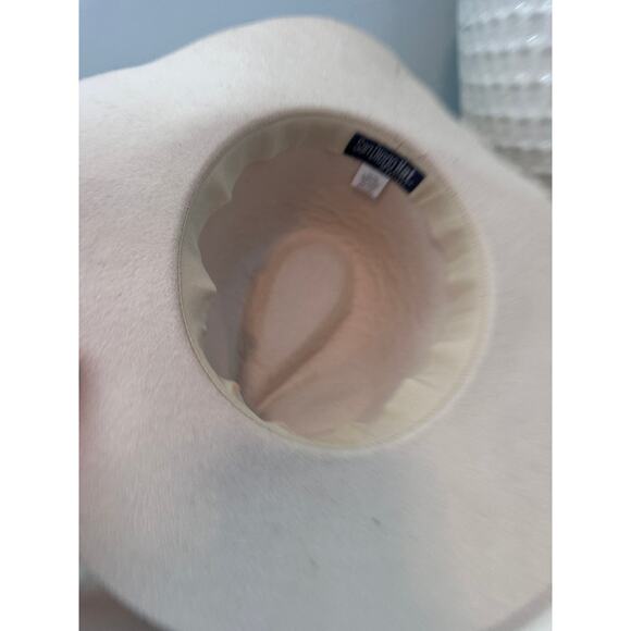 San Diego Hat Company Light Cream Felt Fedora